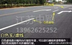 道路交通標(biāo)線圖文講解，僅花1分鐘讓你快速看懂，再也不會(huì)被違章扣分